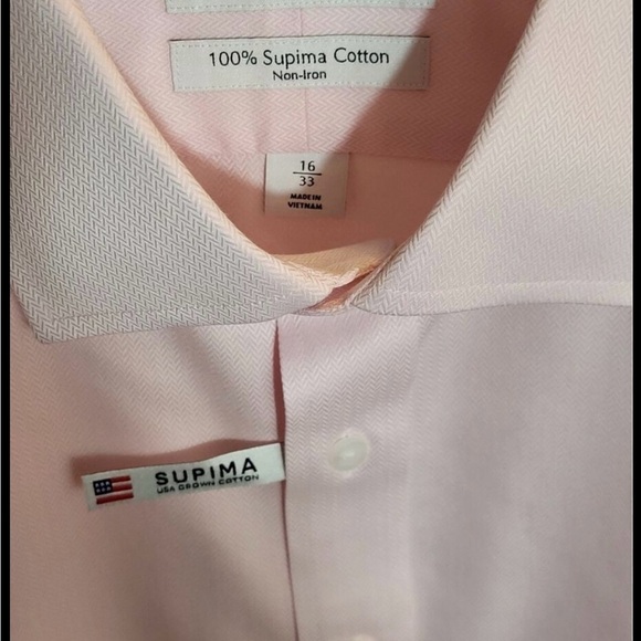 Cremieux Men's Pink Dress Shirt - Picture 1 of 13